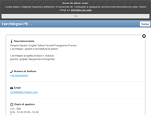 Tablet Screenshot of larchilegno.net